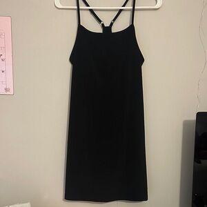 All in Motion Black Strapless Dress